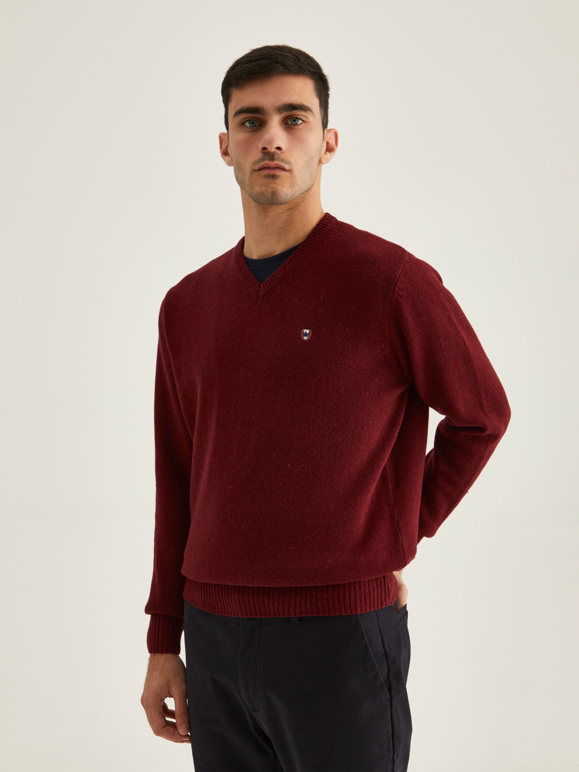 Jersey de cuello redondo