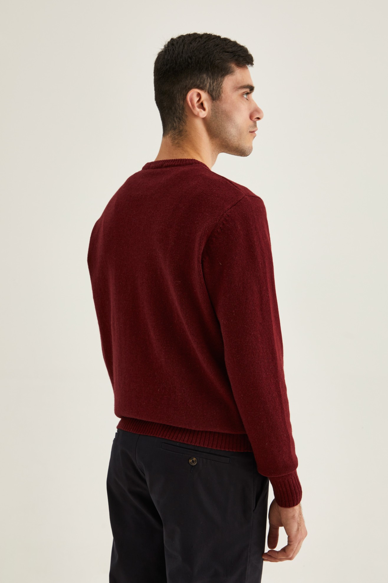 Pullover decote em V