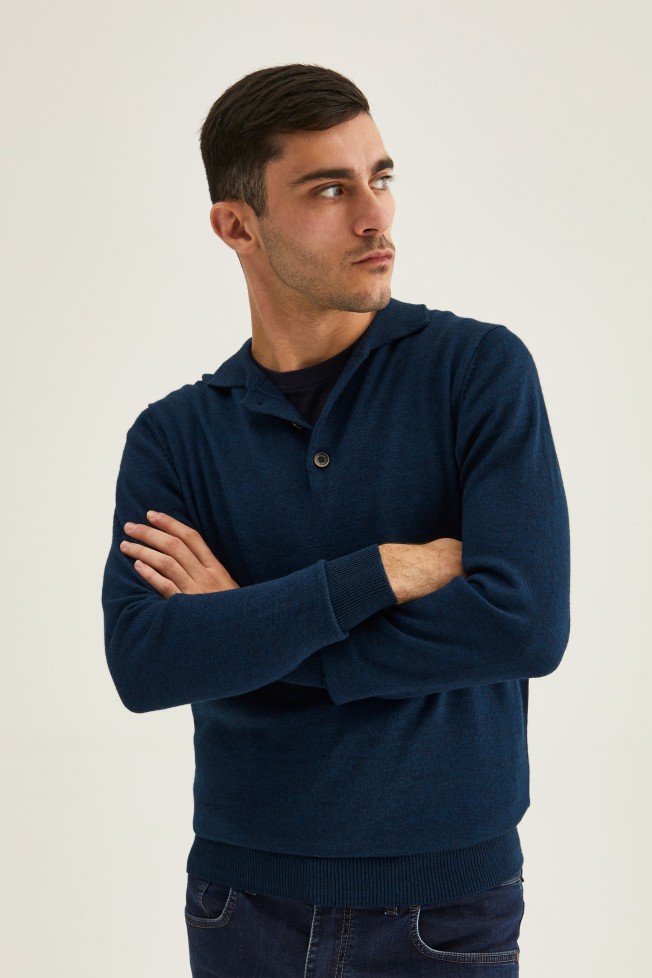 Polo de manga larga 