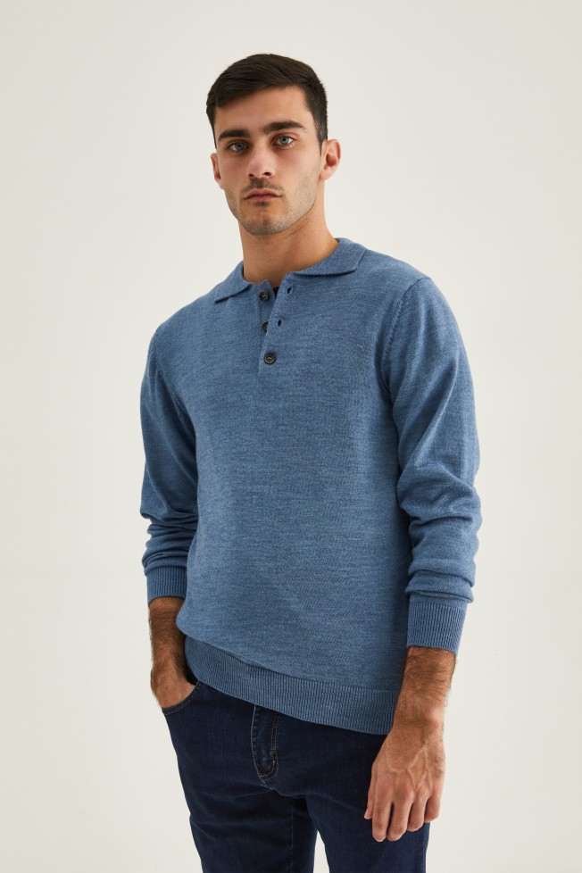 Polo de manga larga 