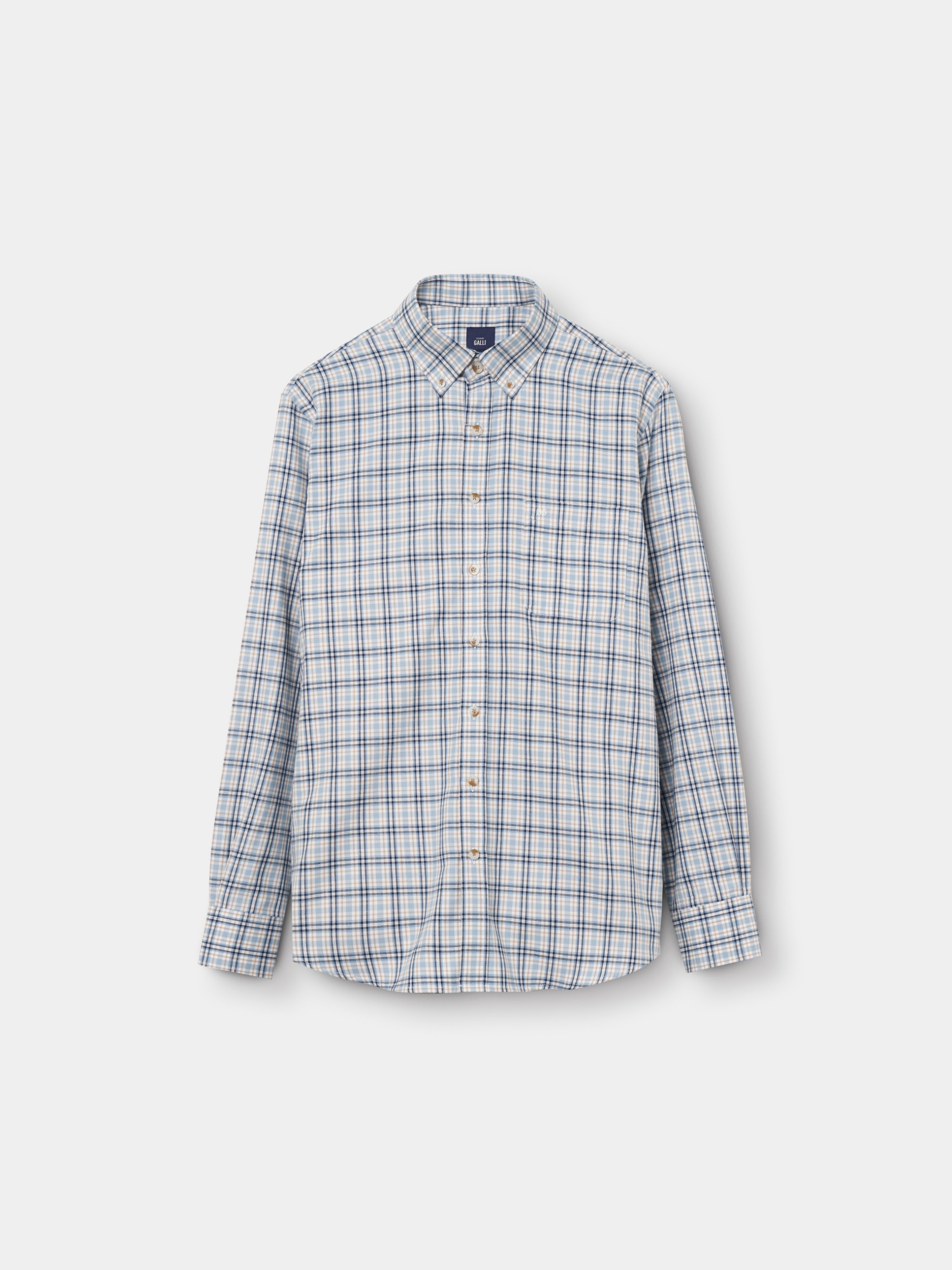 Camisa a cuadros regular fit