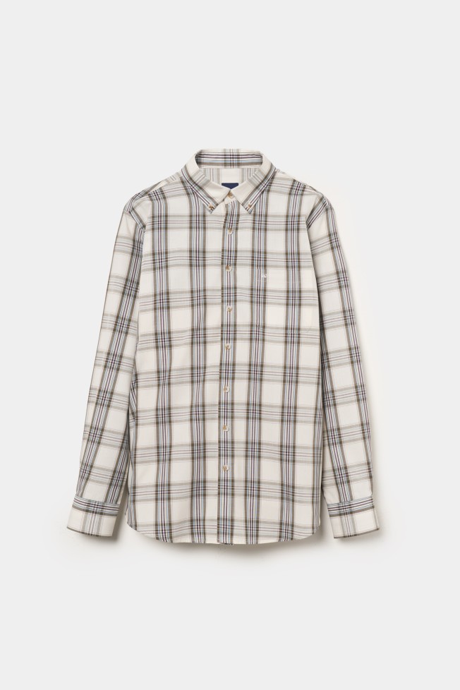 Camisa xadrez regular fit