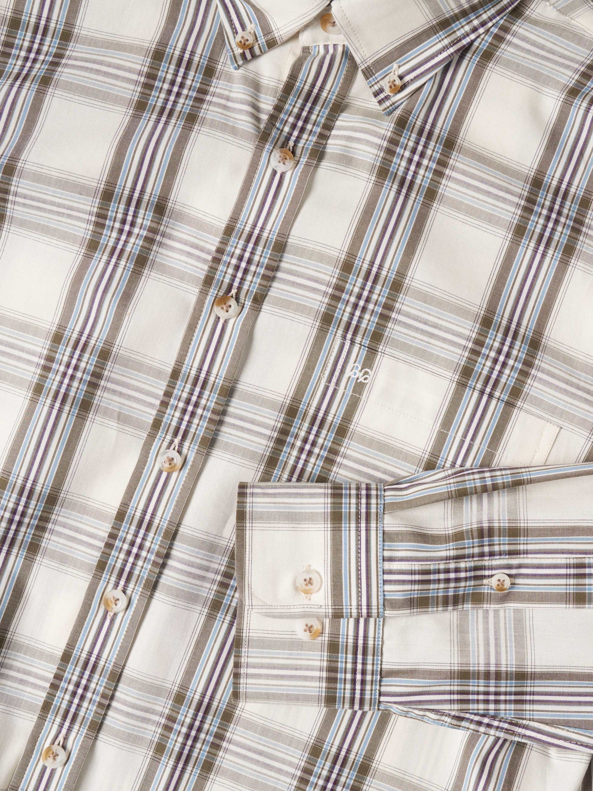 Camisa a cuadros regular fit