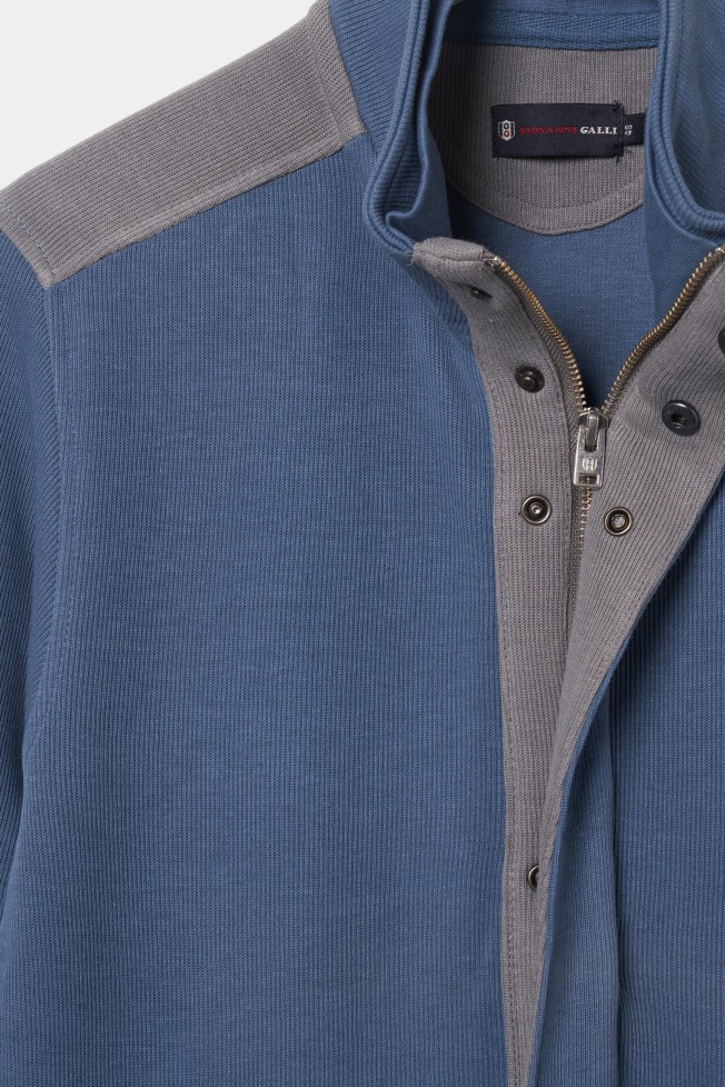 Chaqueta de cuello alto interlock Chaqueta de cuello alto interlock