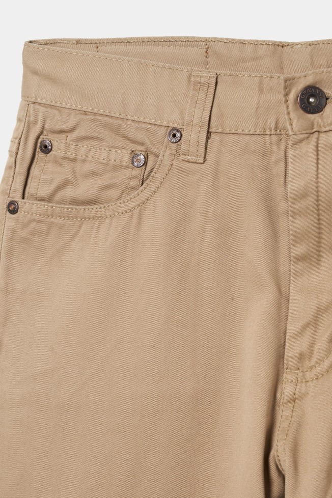 Pantalón de sarga con 5 bolsillos Pantalón de sarga con 5 bolsillos