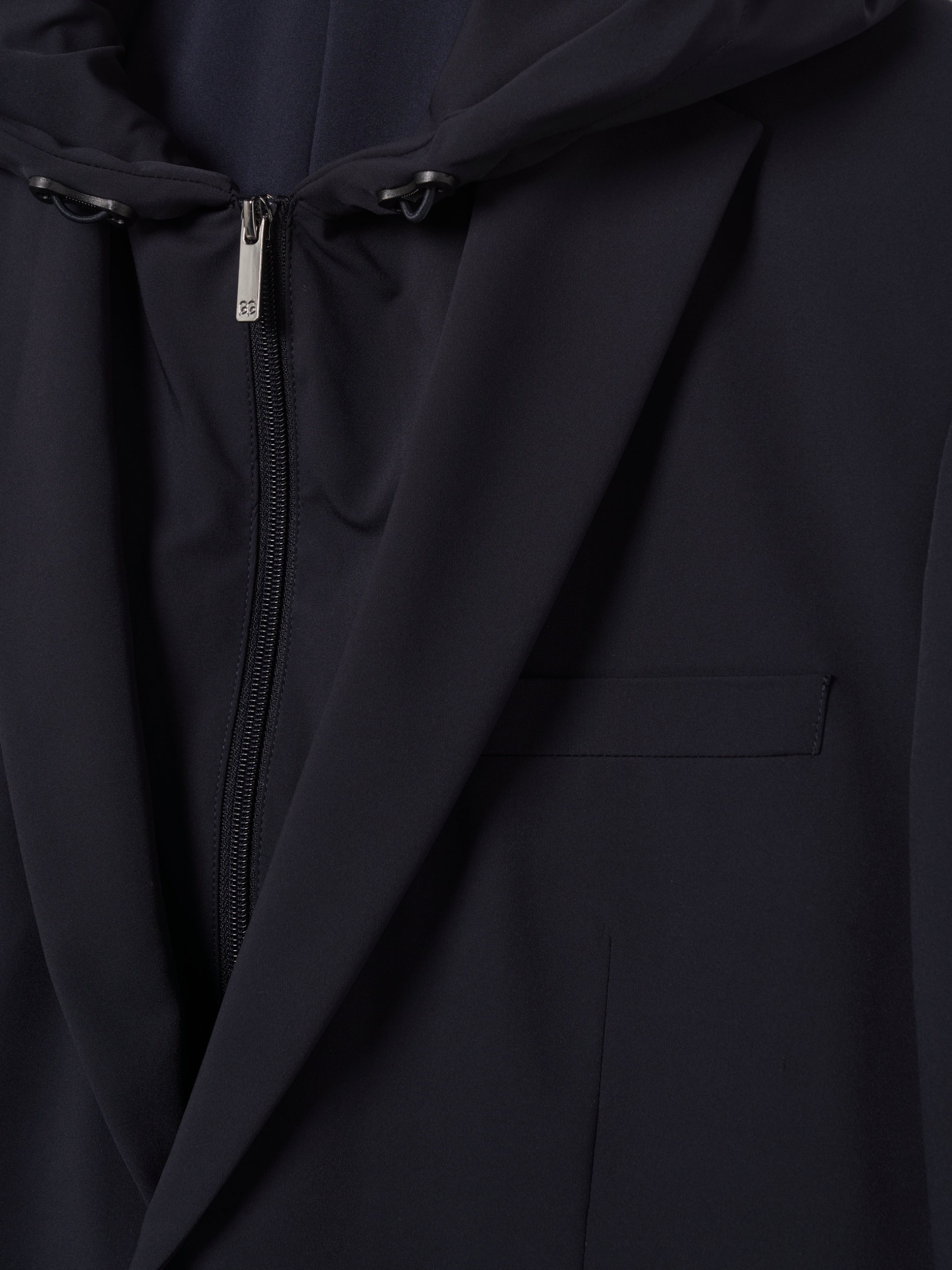 Americana slim fit con capucha