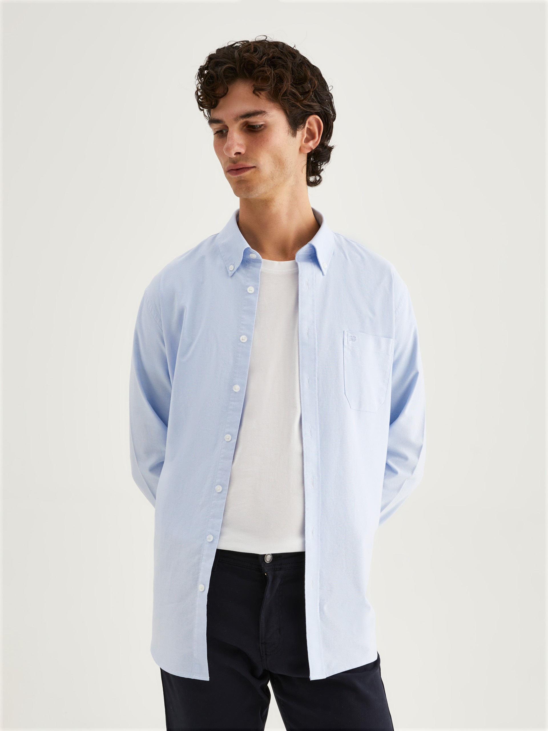 Camisa de algodón regular fit