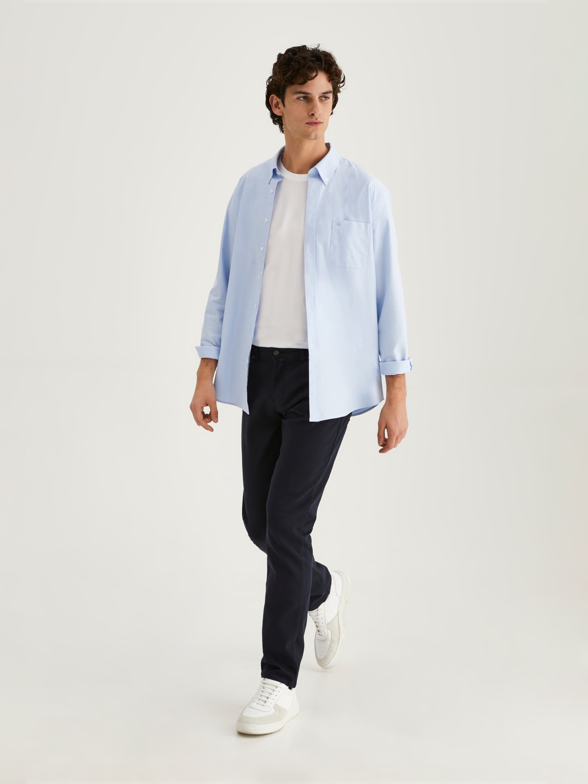 Camisa de algodón regular fit