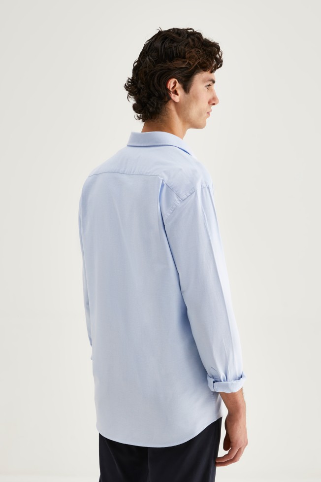 Camisa regular fit em algodão Camisa regular fit em algodão