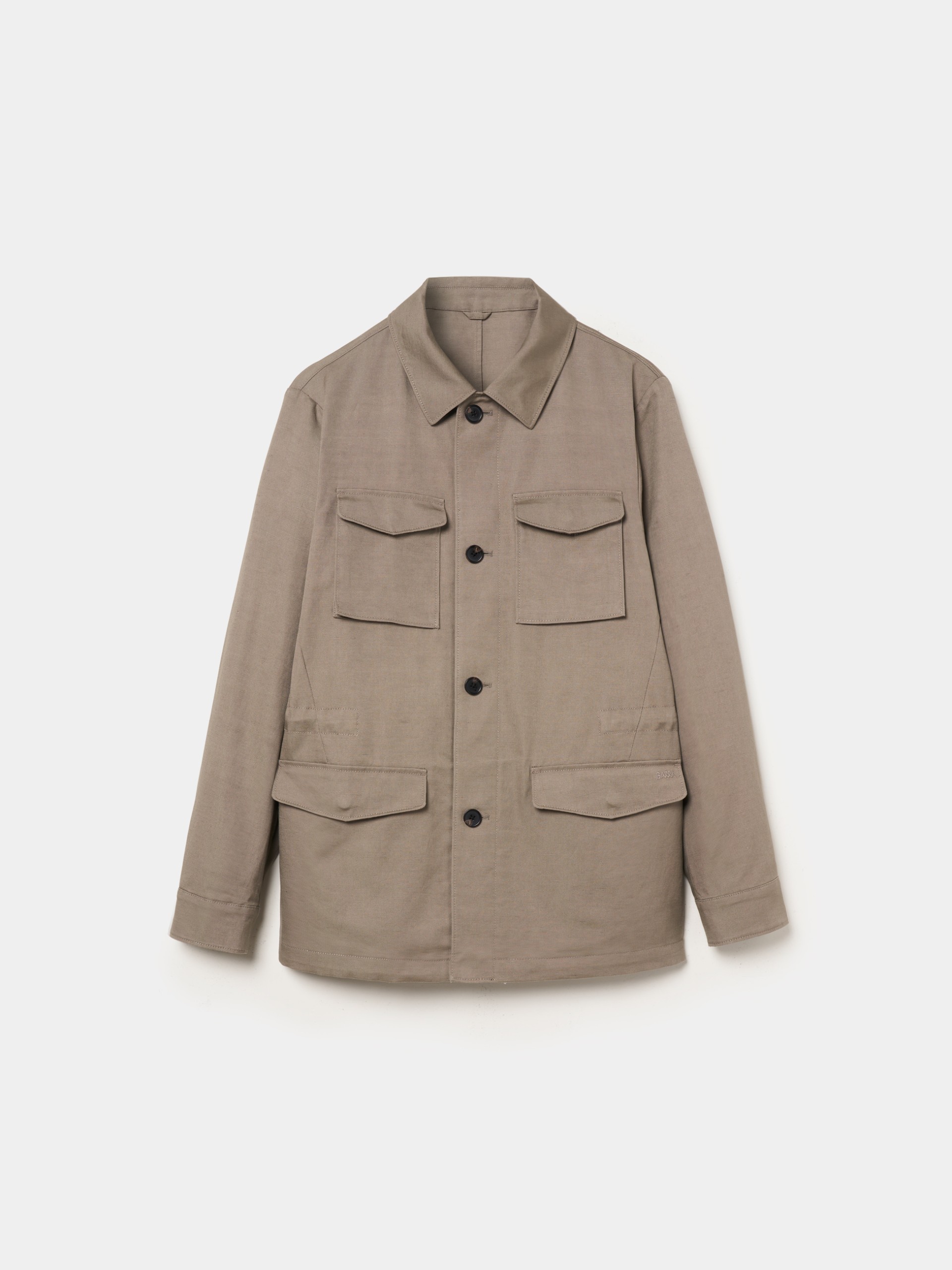 Cazadora con bolsillos