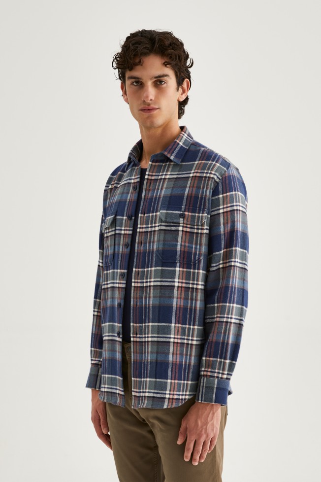 Sobrecamisa de algodón regular fit Sobrecamisa de algodón regular fit