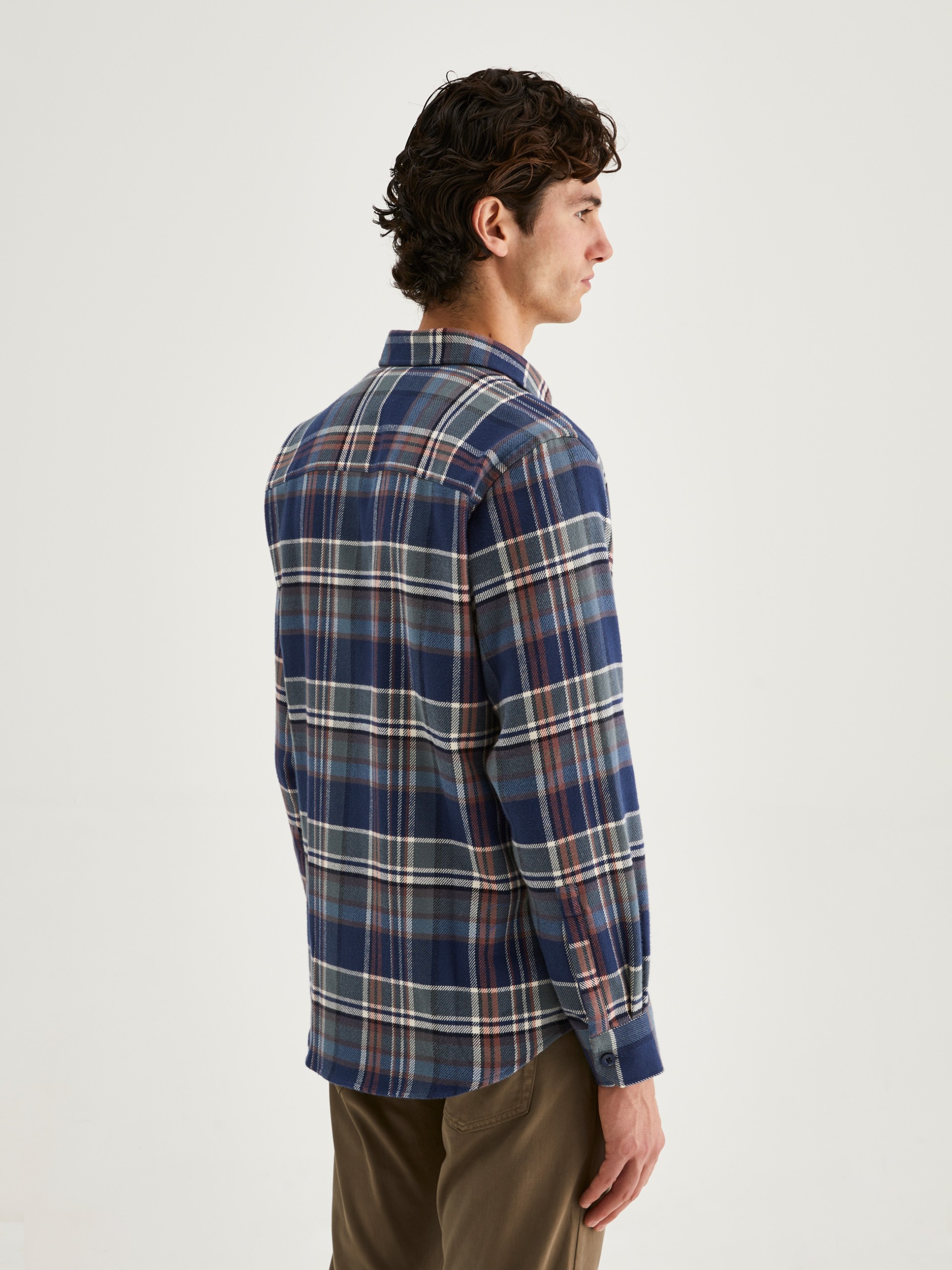 Sobrecamisa de algodón regular fit