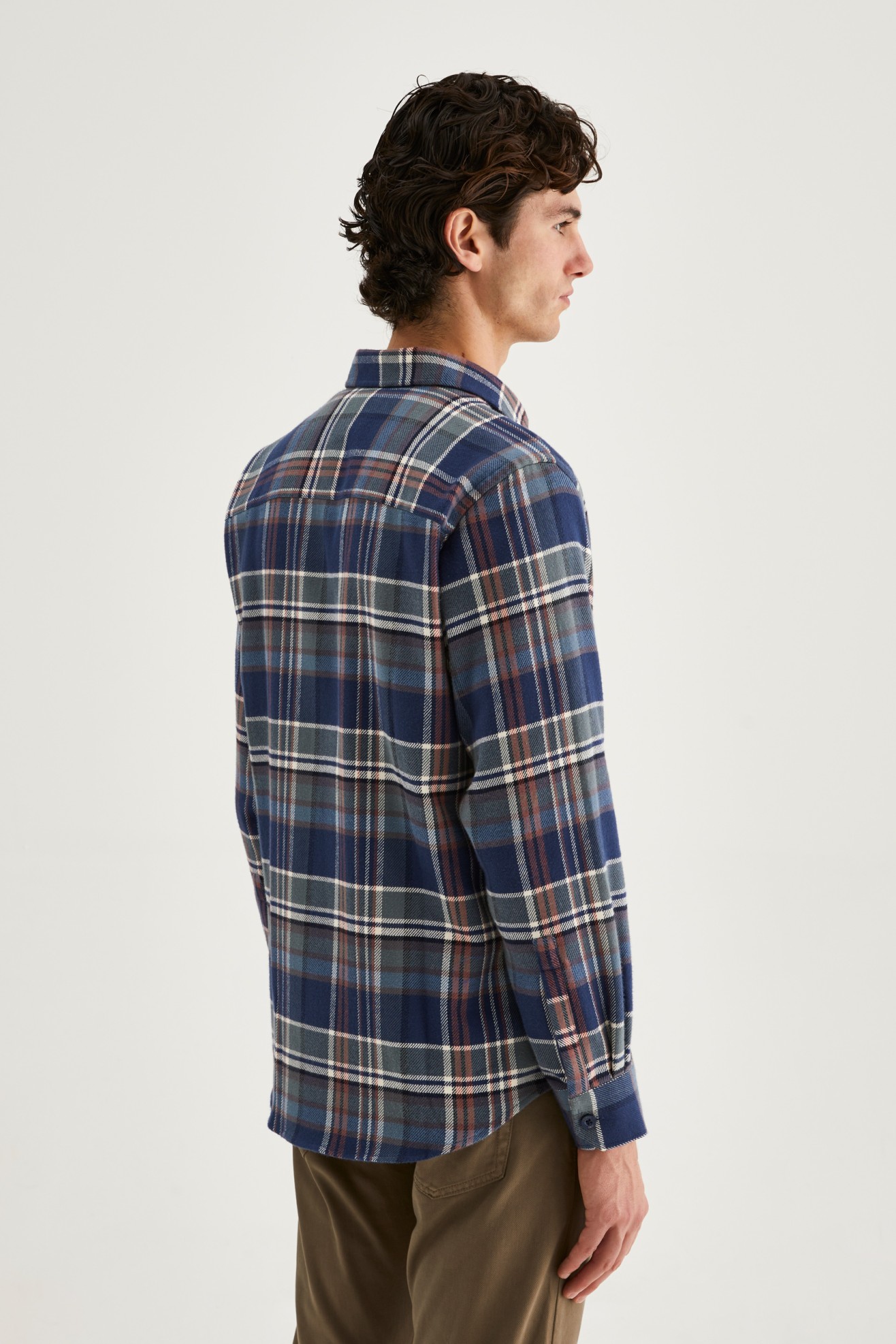 Sobrecamisa de algodn regular fit