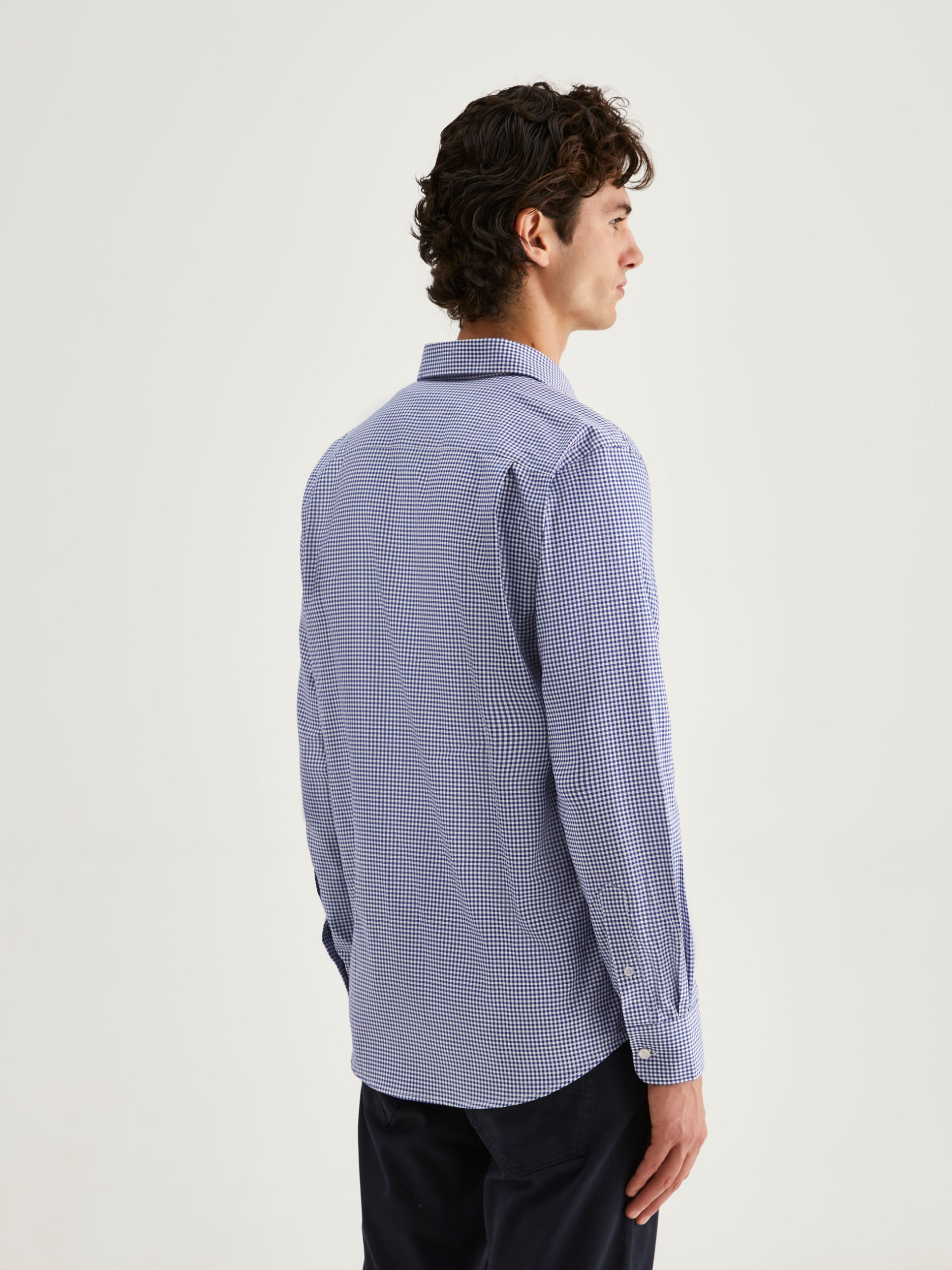 Camisa a cuadros regular fit