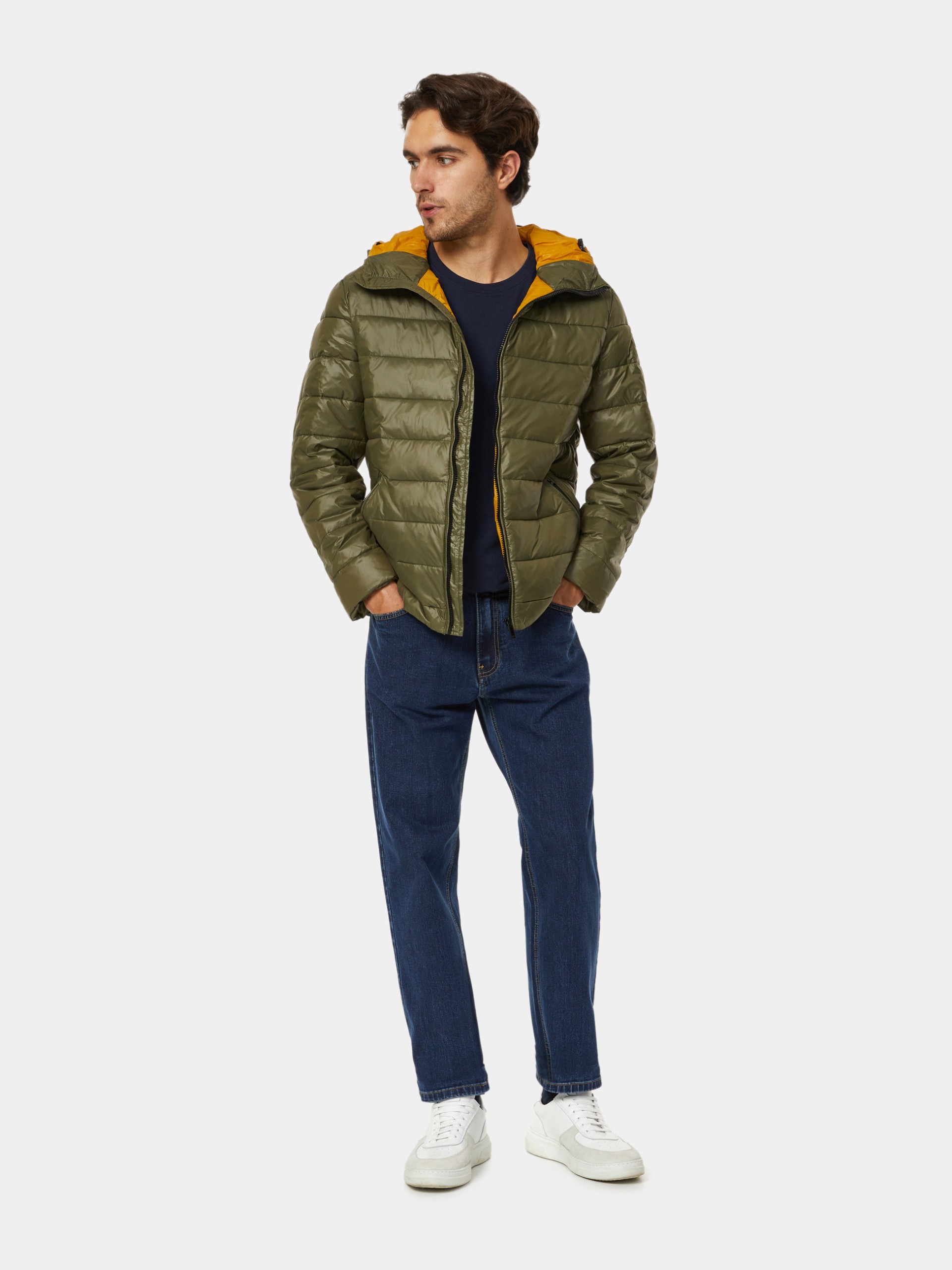 Chaqueta acolchada con capucha