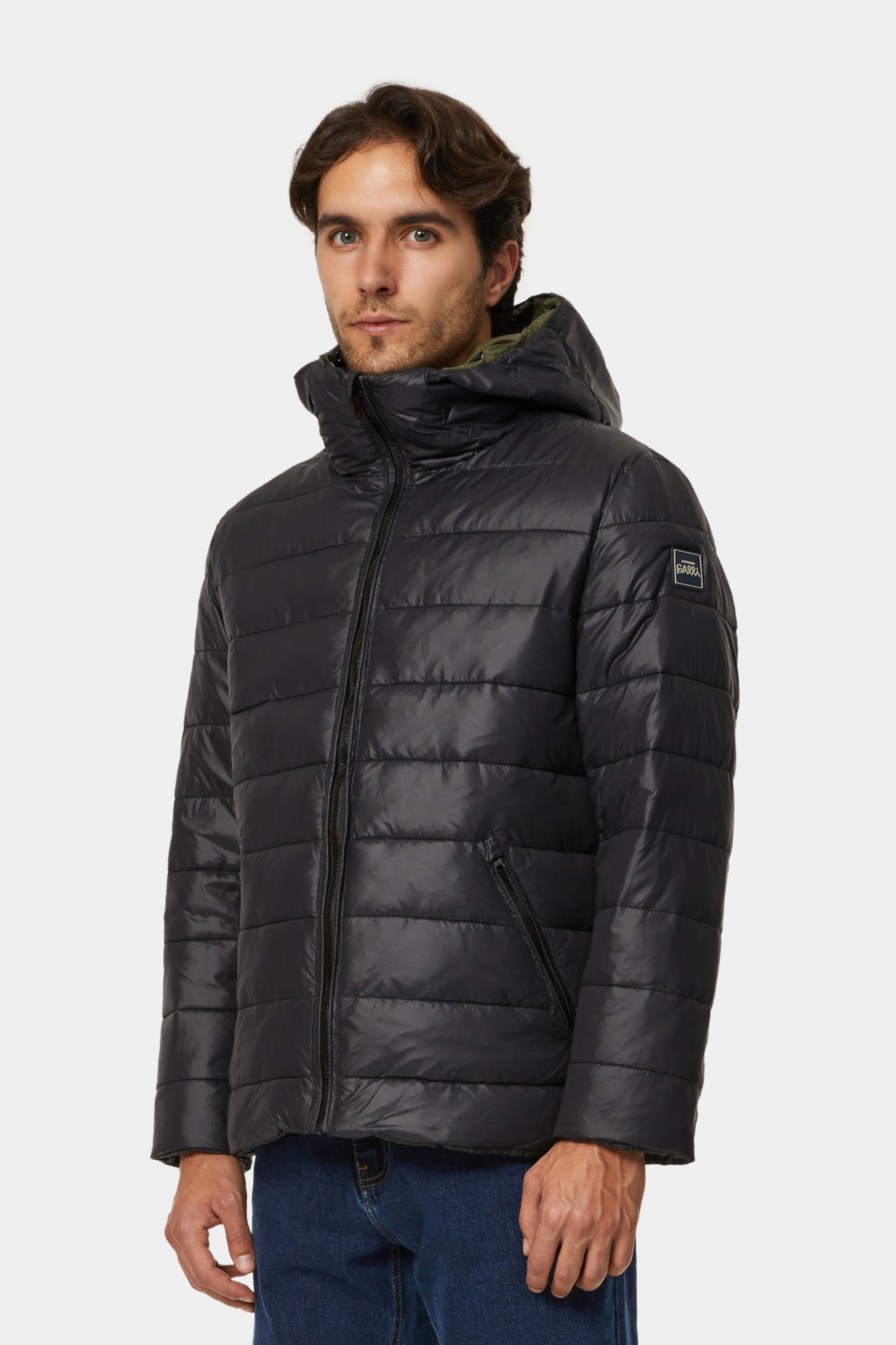 Chaqueta acolchada con capucha