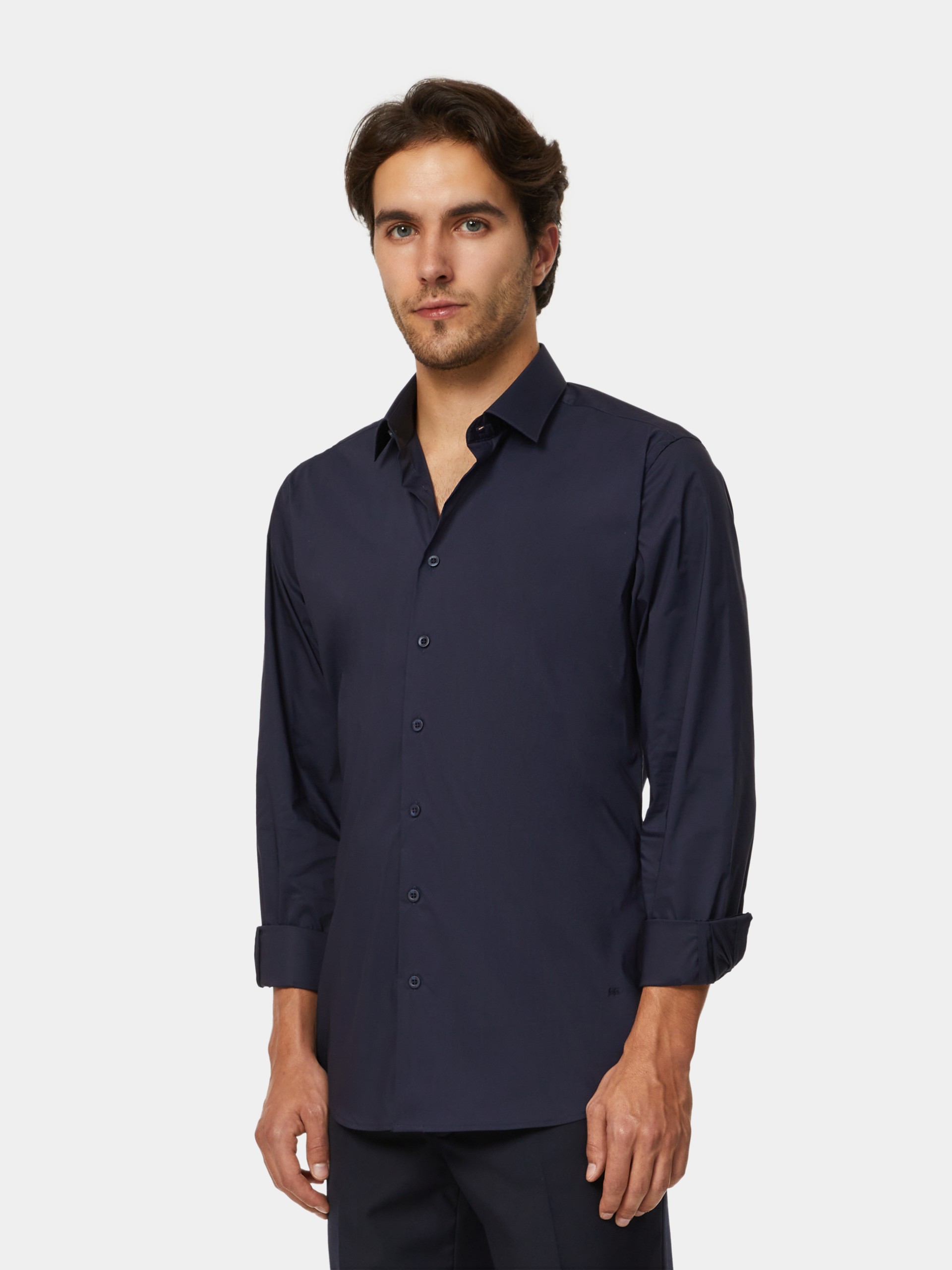 Camisa clássica de corte justo