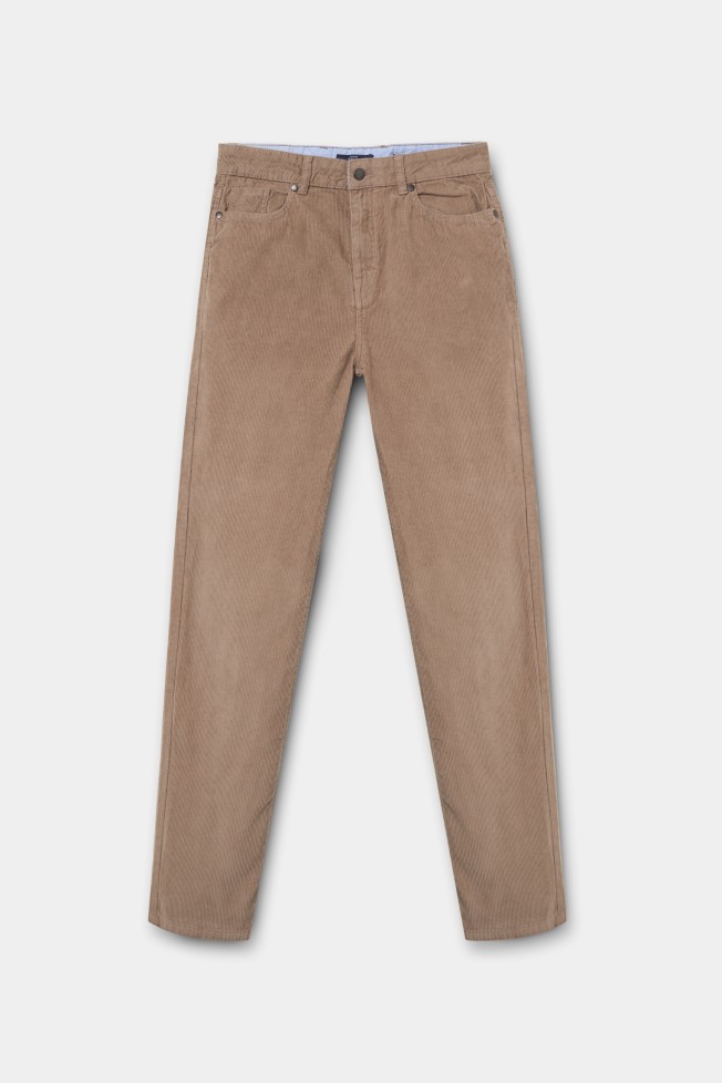 Pantaln de pana regular fit