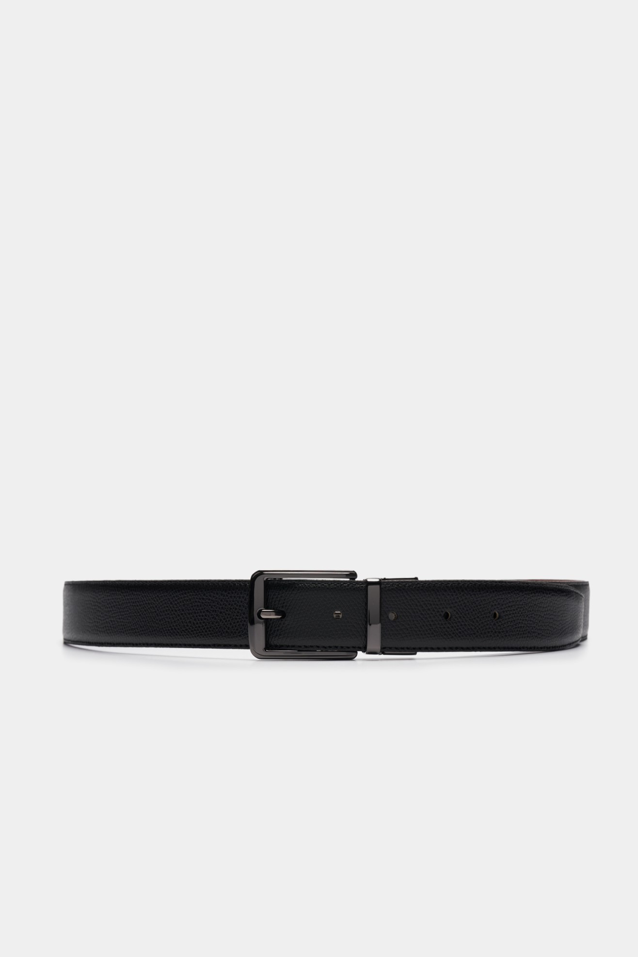 Cinturn de piel reversible