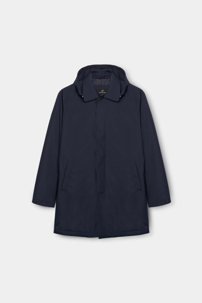 Gabardina impermeable con capucha Gabardina impermeable con capucha
