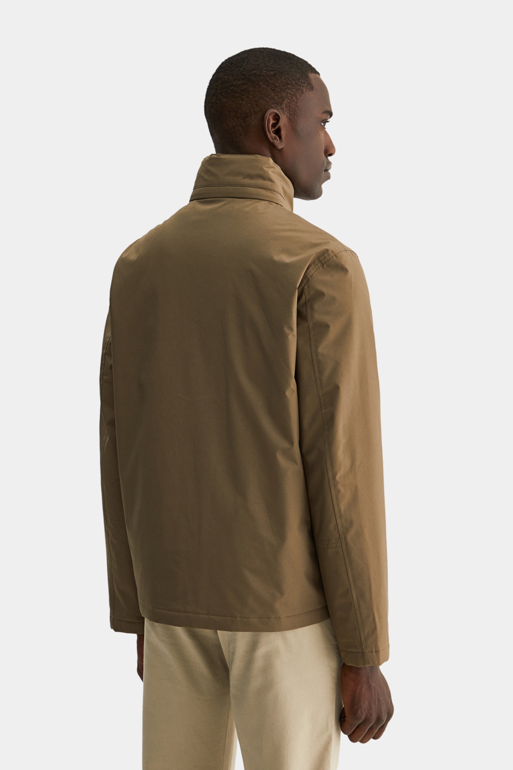 Chaqueta informal con cremallera