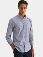 Camisa regular fit s riscas