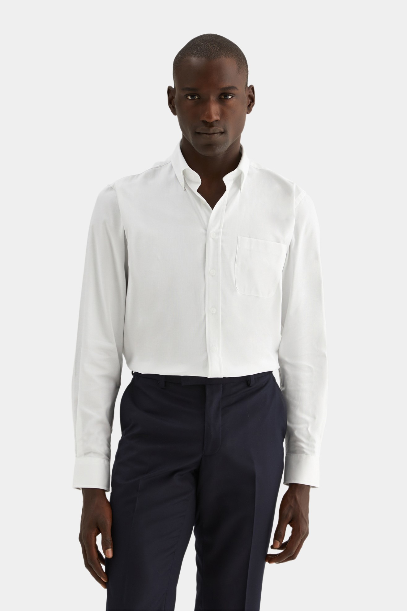 Camisa regular fit com bolso