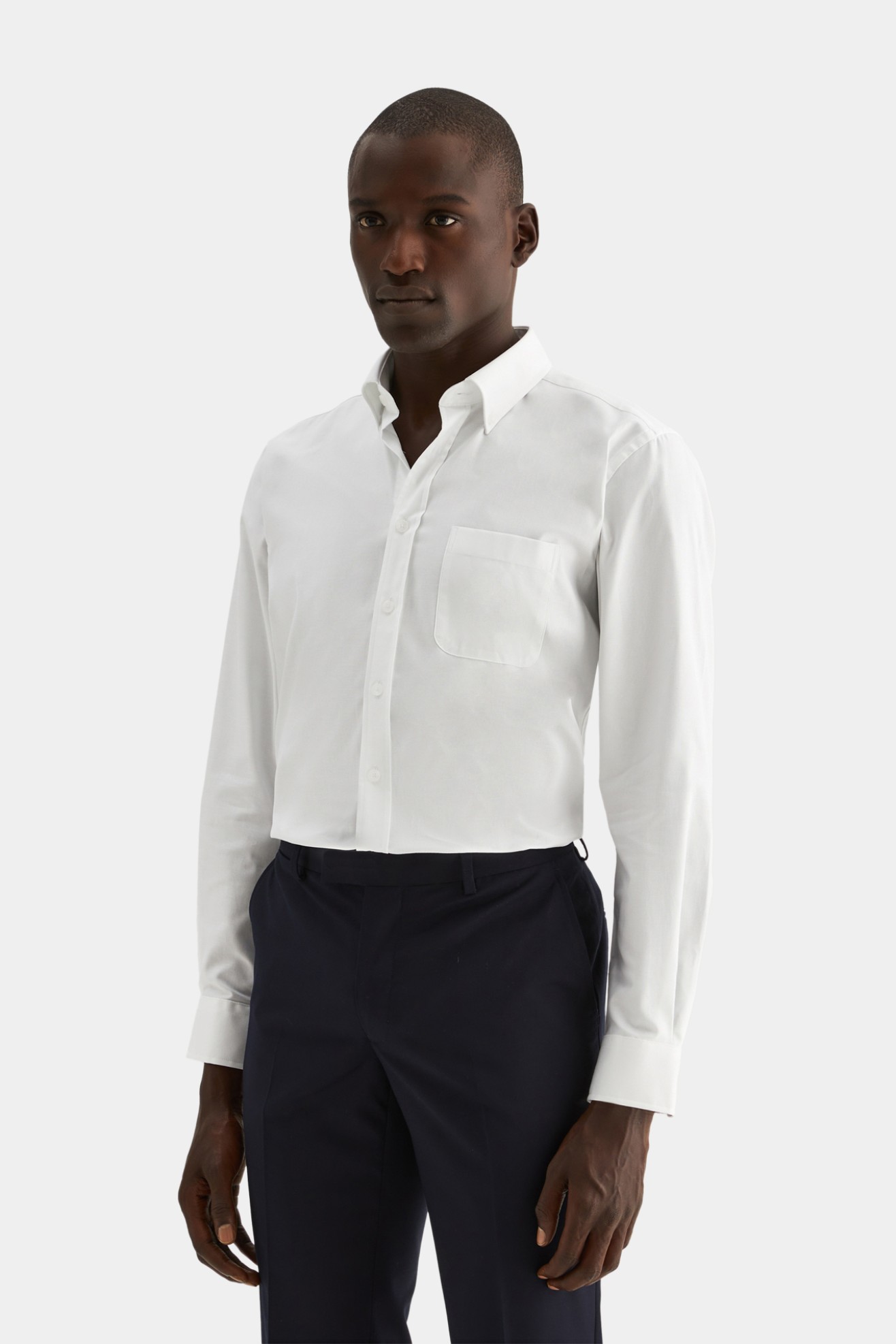 Camisa regular fit com bolso