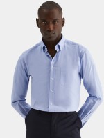 Camisa regular fit com bolso