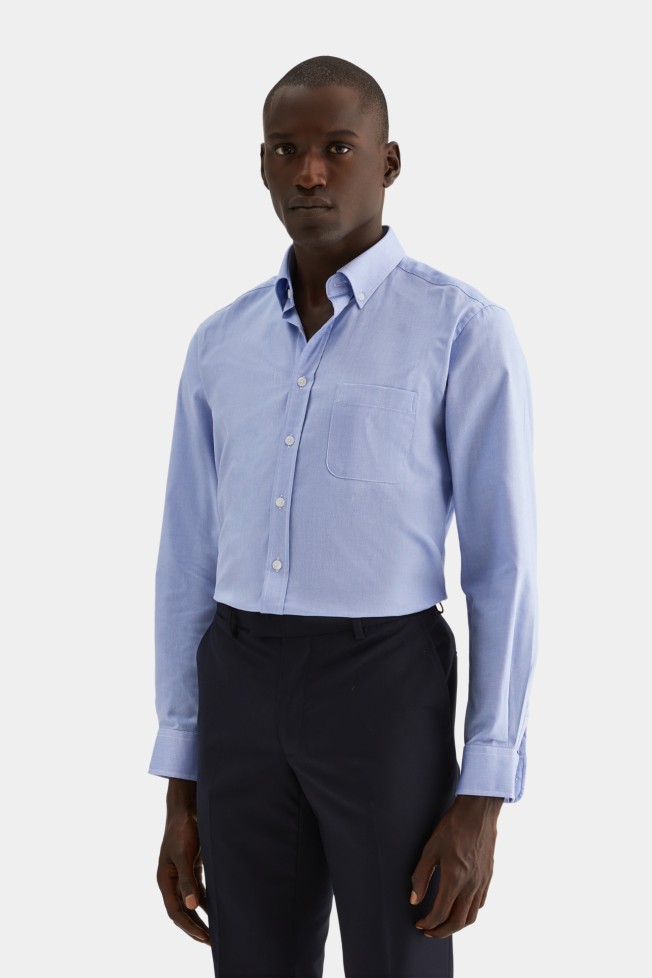 Camisa regular fit com bolso Camisa regular fit com bolso