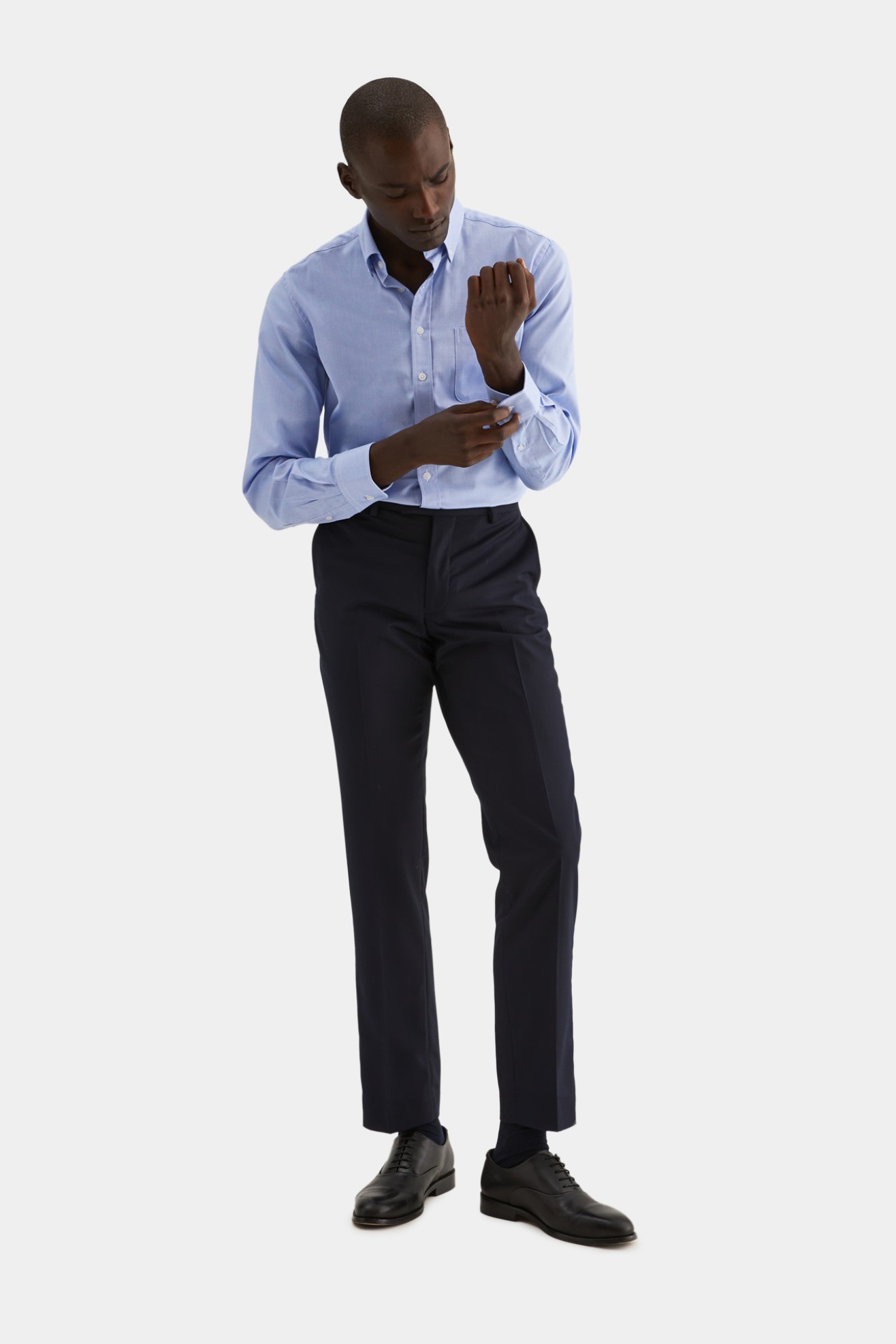 Camisa regular fit com bolso