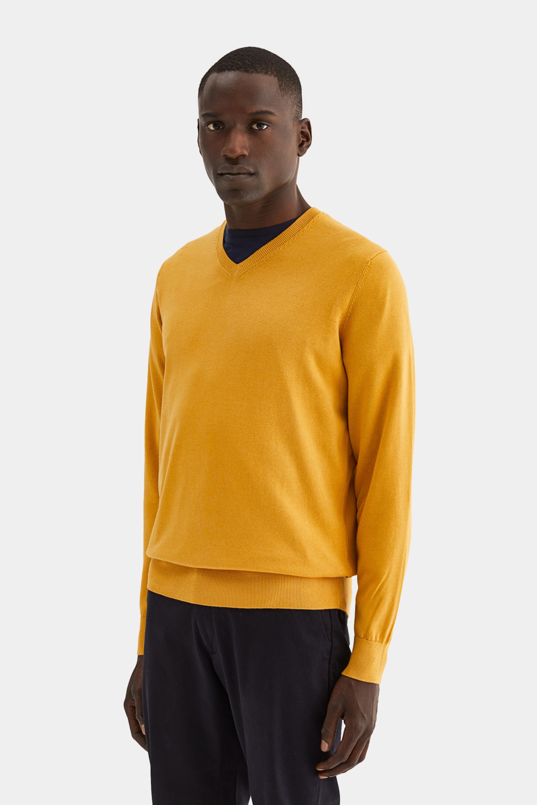 Jersey con cuello en V