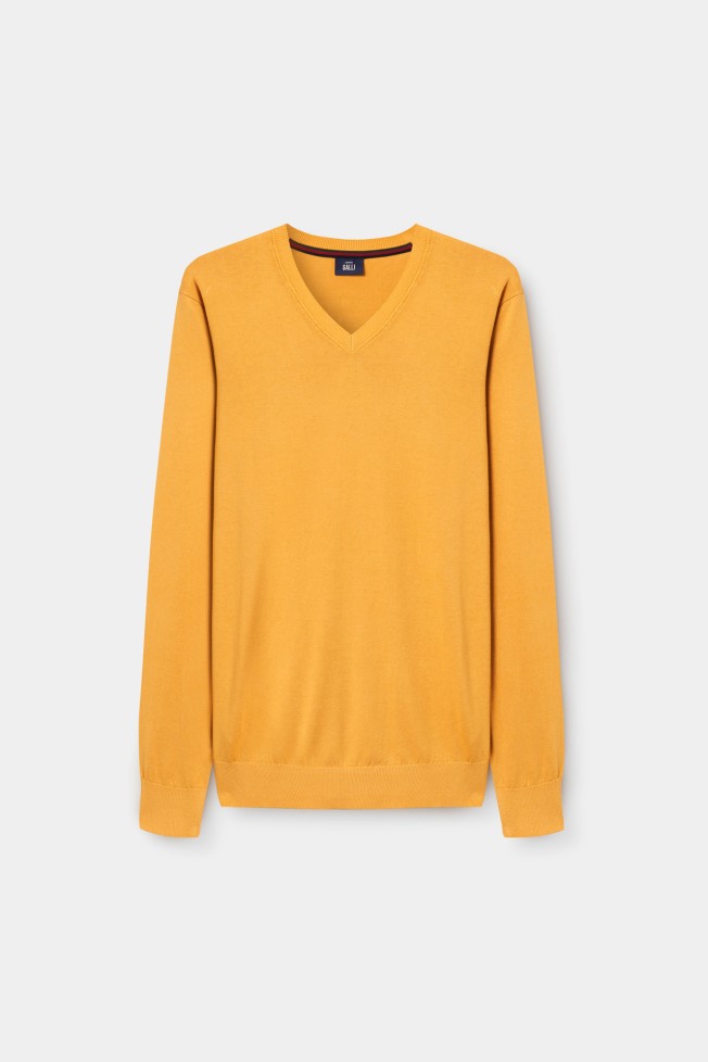 Jersey con cuello en V Jersey con cuello en V