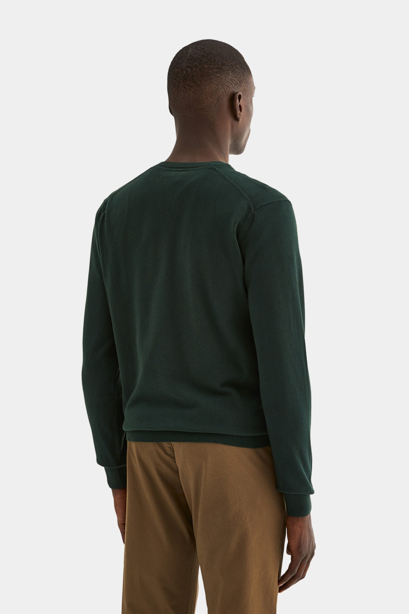 Pullover decote em V