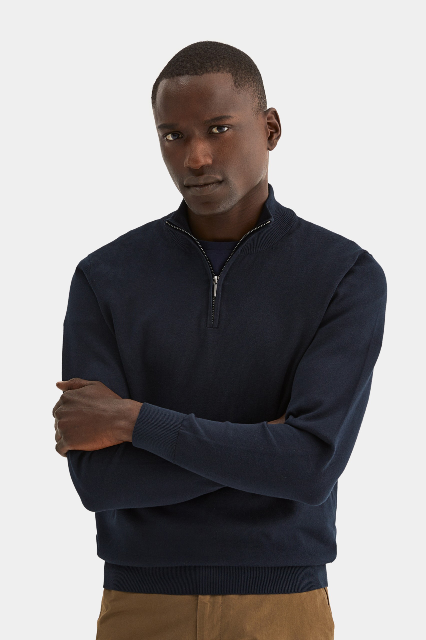 Jersey con cremallera