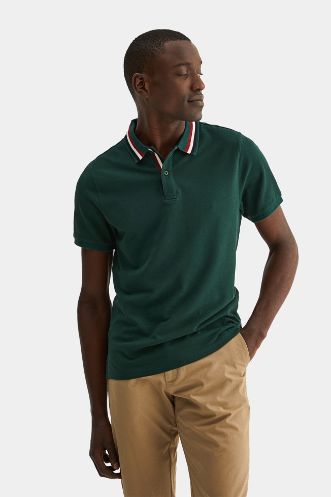 Polo piqu regular fit