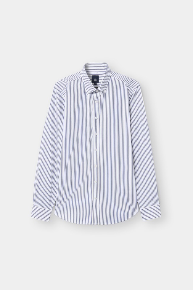 Camisa slim fit s riscas