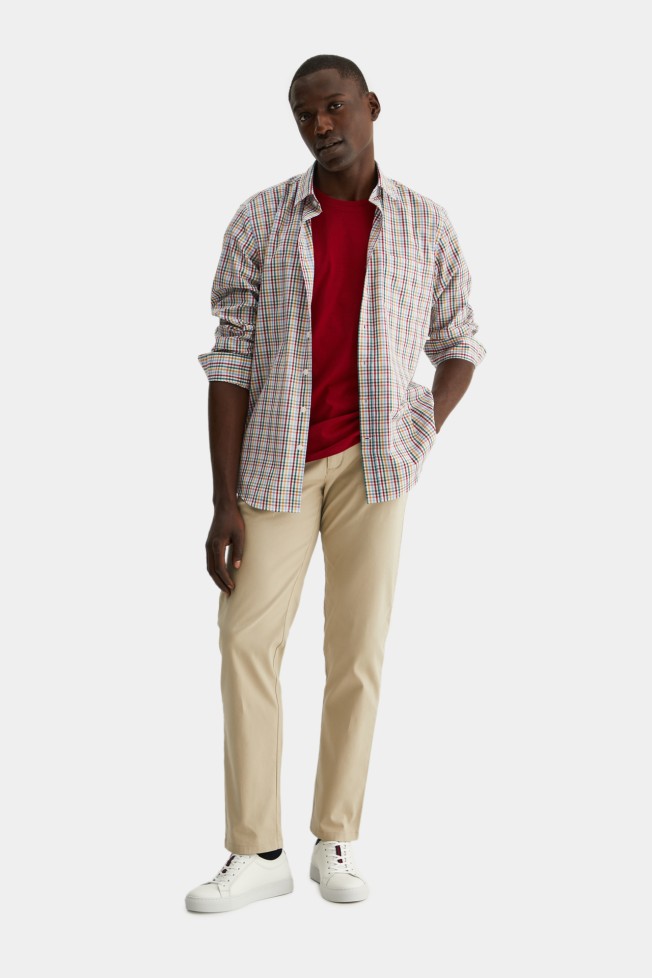 Camisa xadrez regular fit