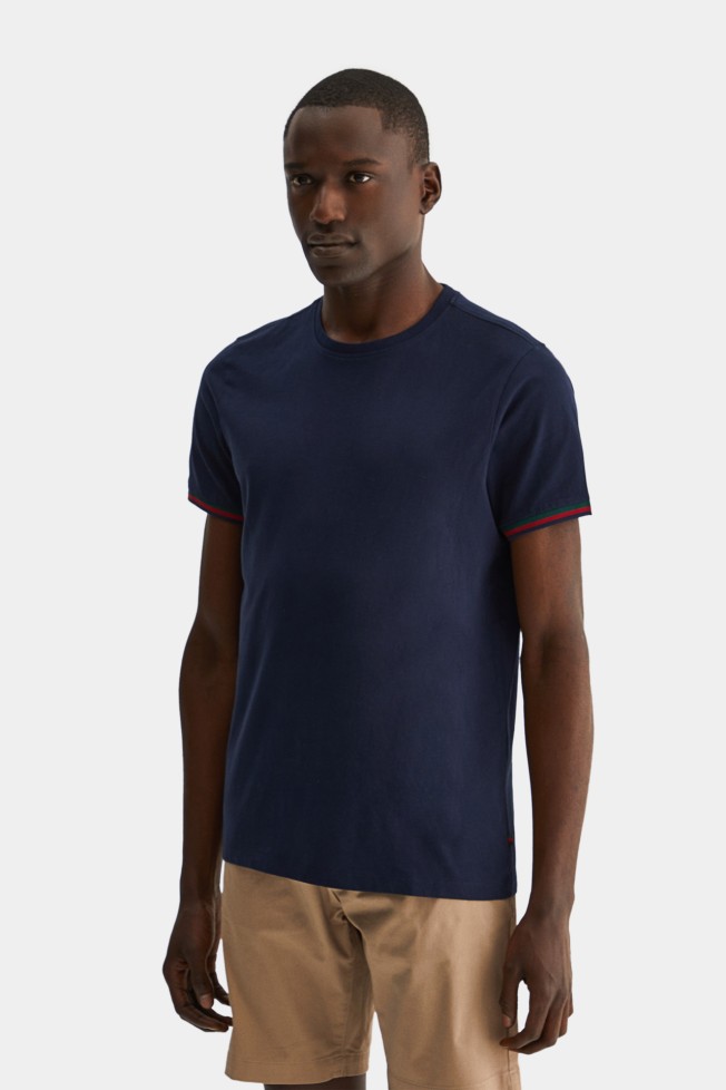 T-shirt de algodão T-shirt de algodão
