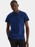 T-shirt casual em algodo