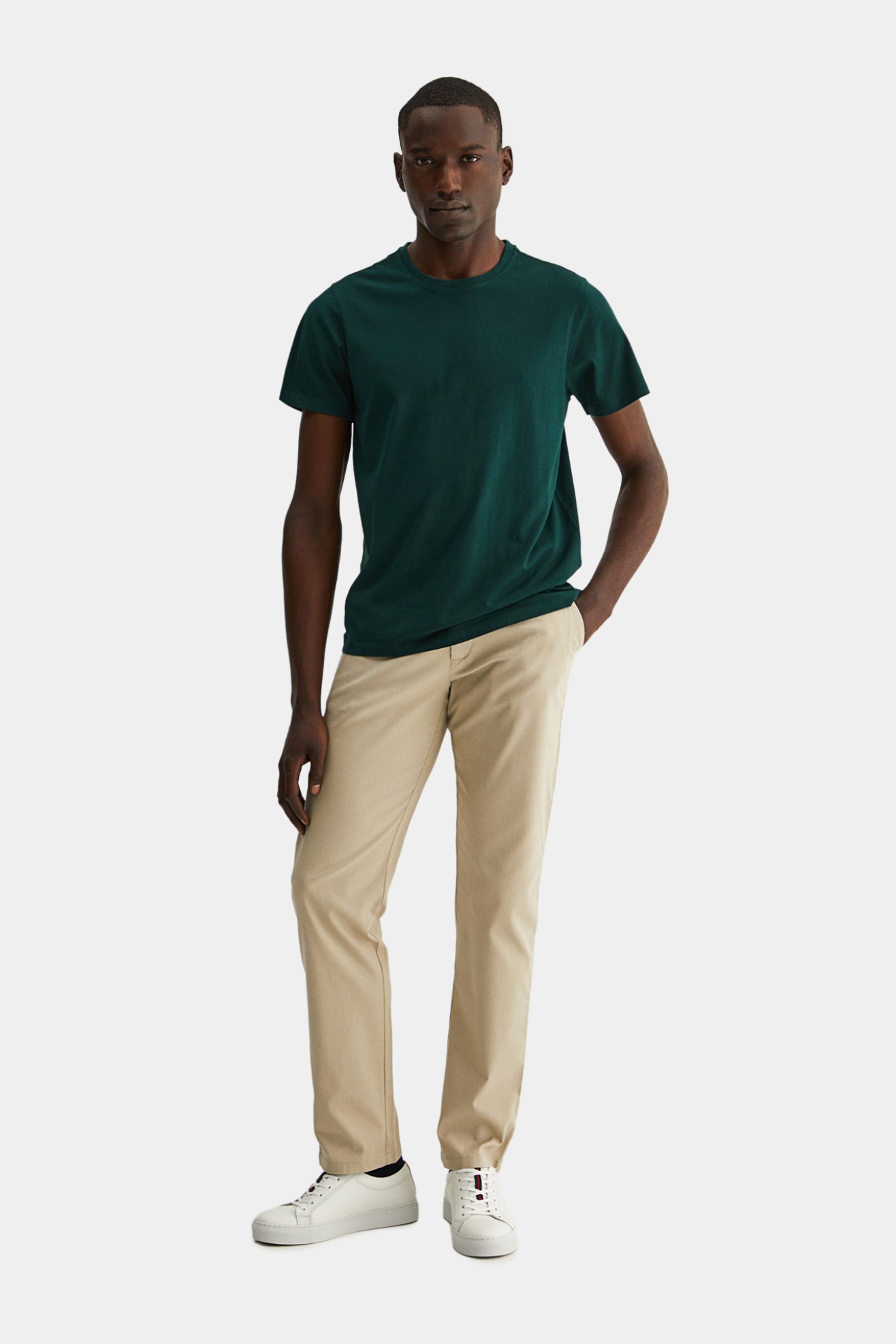 Camiseta informal de algodón