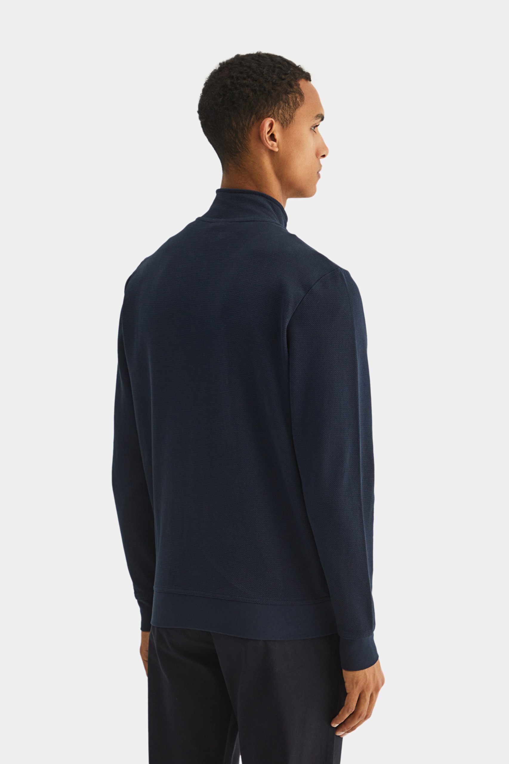 Cárdigan con cremallera