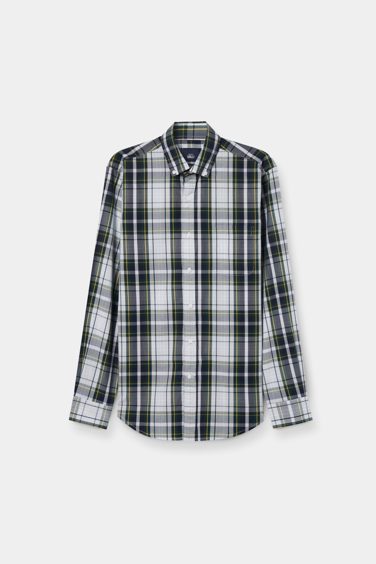 Camisa xadrez slim fit