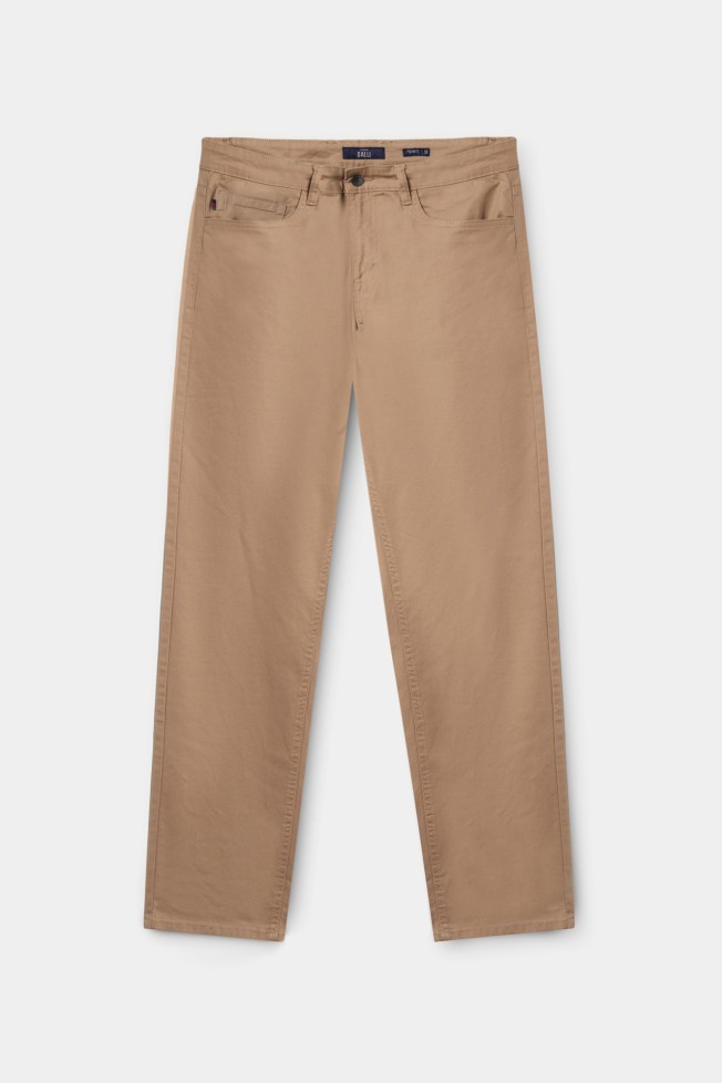 Pantaln regular fit 5 bolsillos 