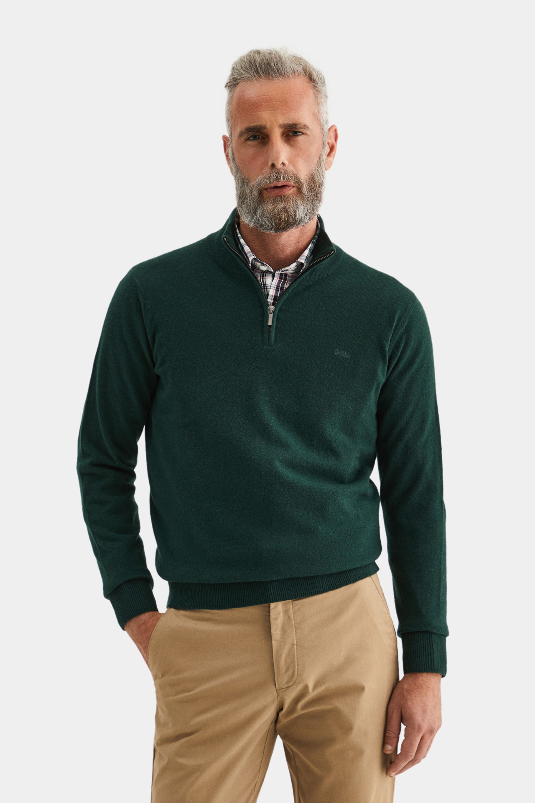 Jersey con cremallera