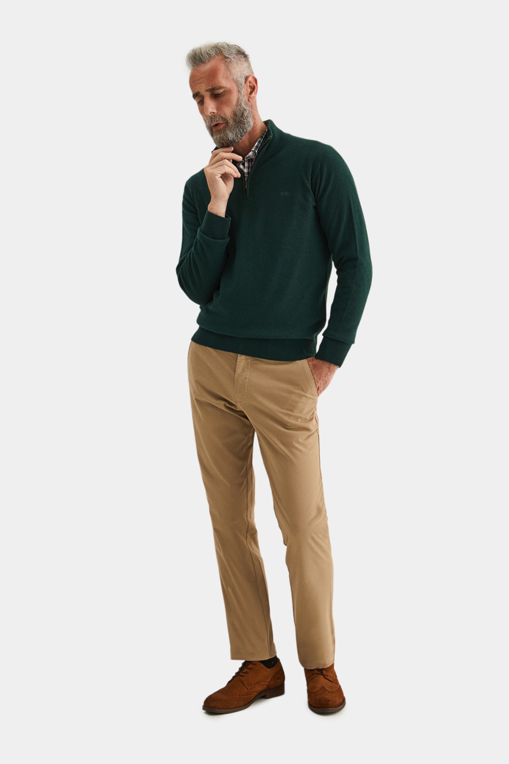 Jersey con cremallera