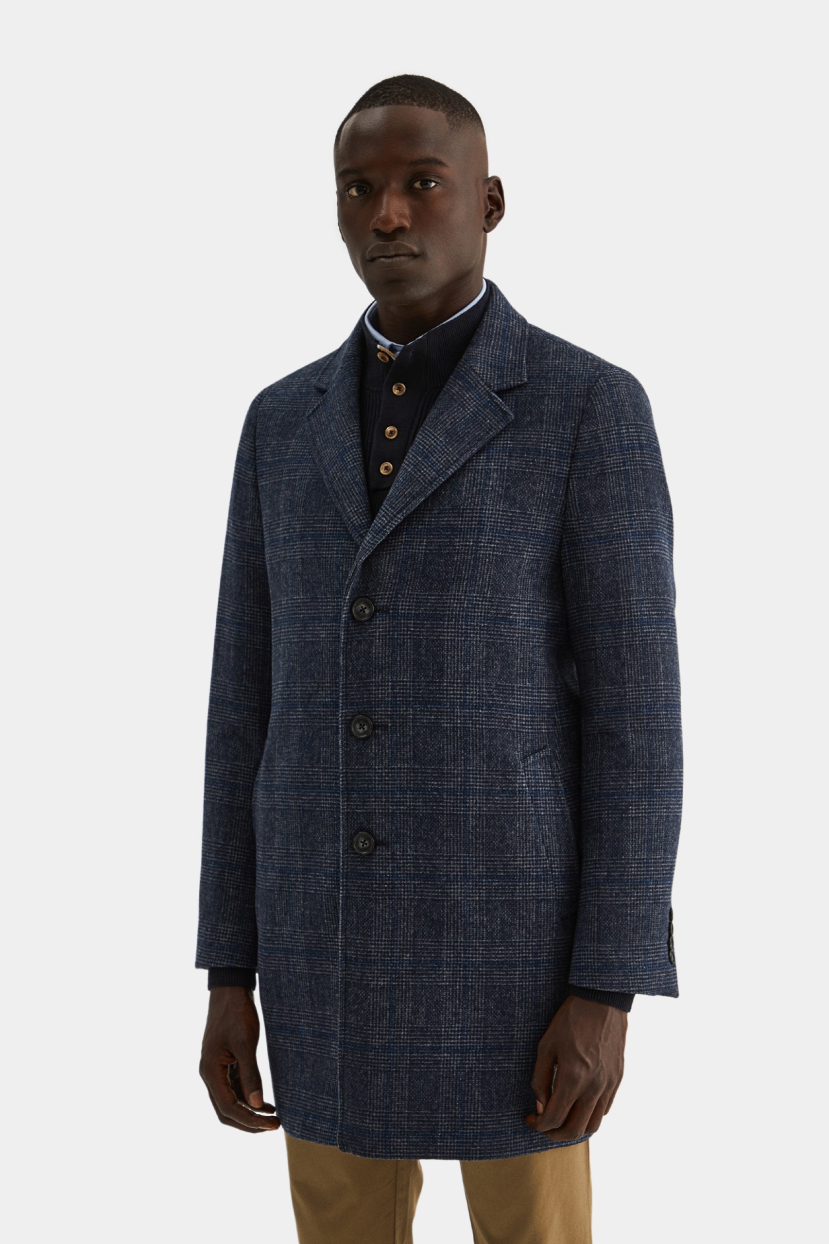 Abrigo clásico de corte regular