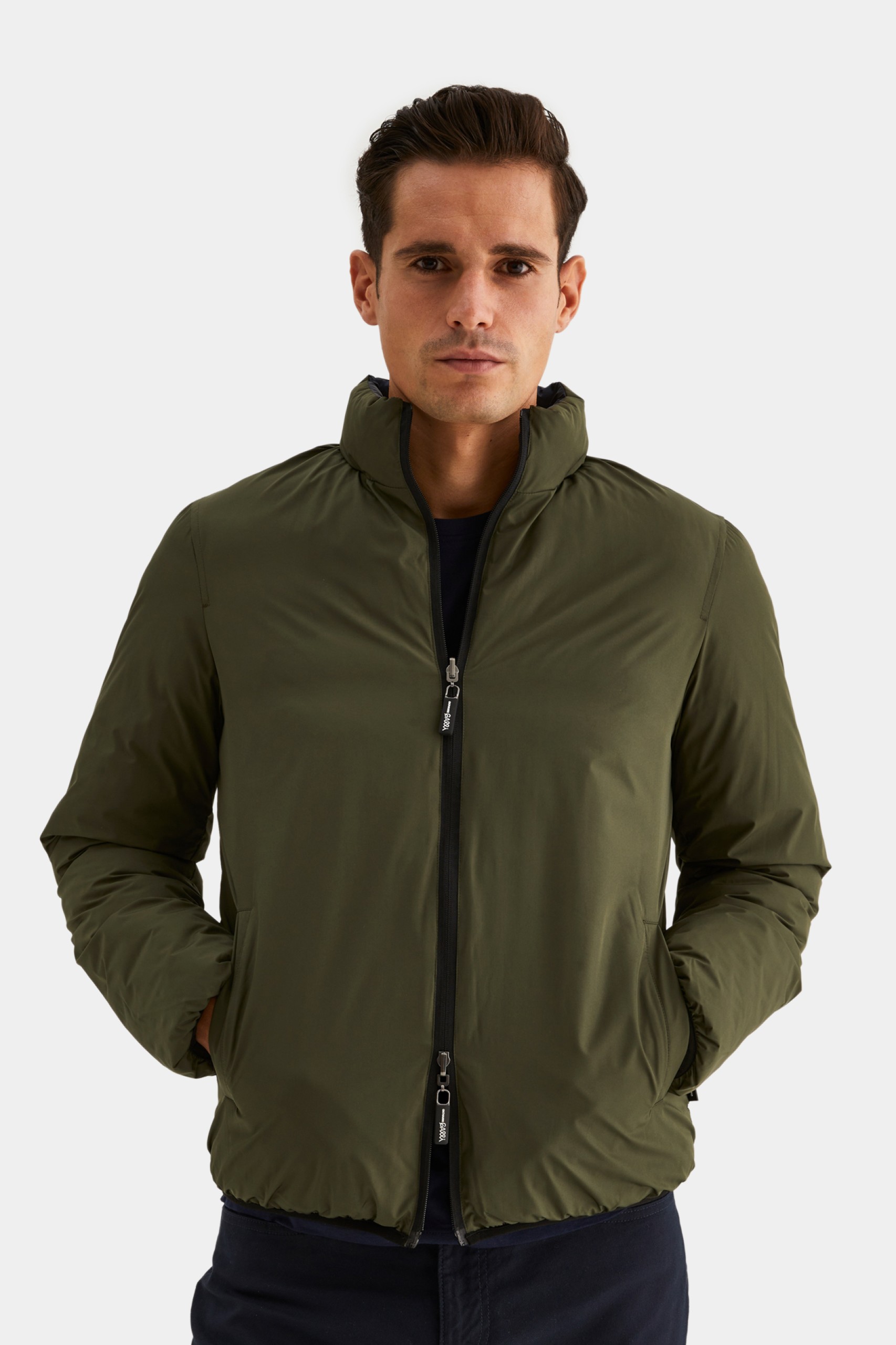 Chaqueta acolchada reversible