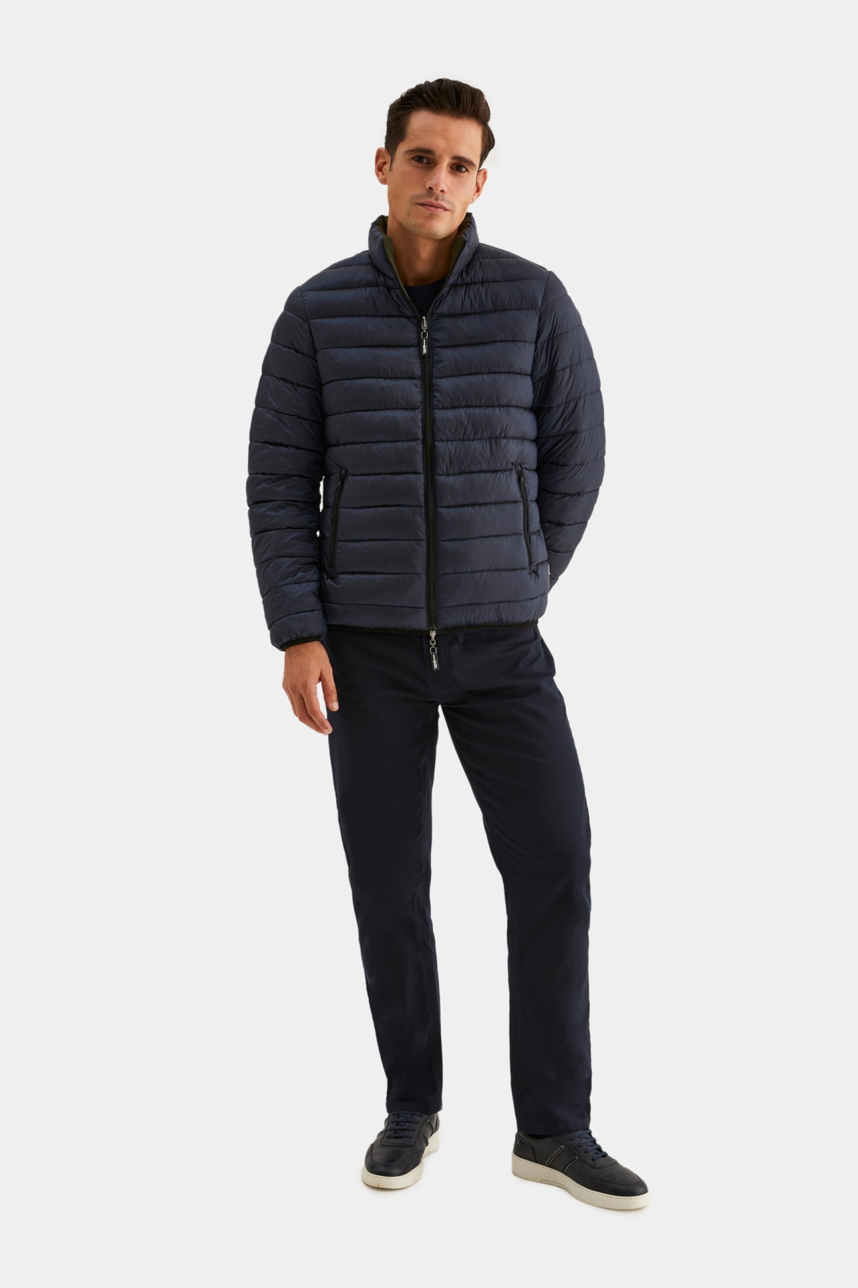 Chaqueta acolchada reversible