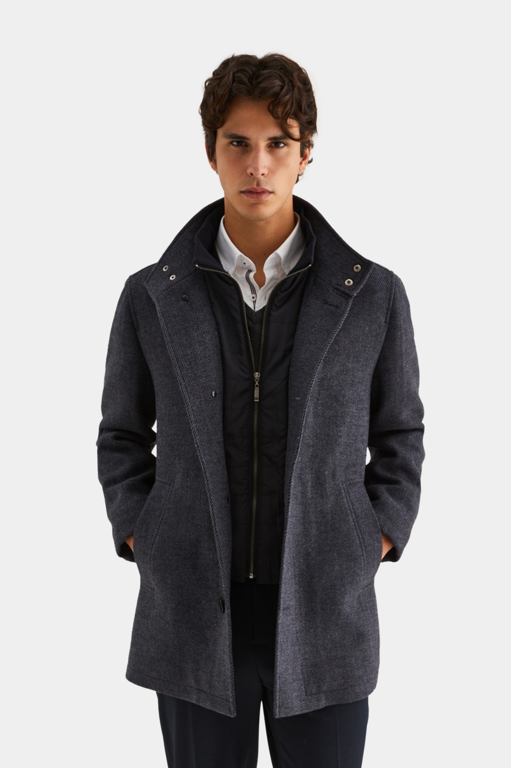 Parka de corte regular